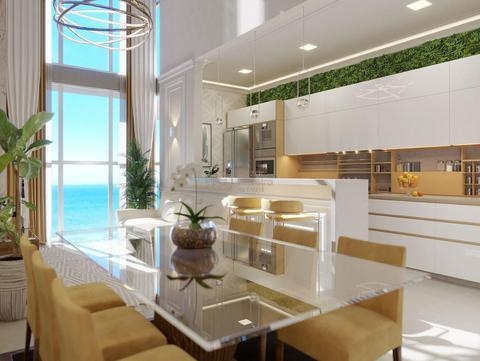 Apartamento à venda em Porto Belo, Balneário Perequê, com 3 suítes, com 125 m², The Porto Plaza