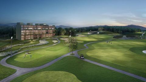 Duplex dentro do campo de Golf no All Resort Porto Belo